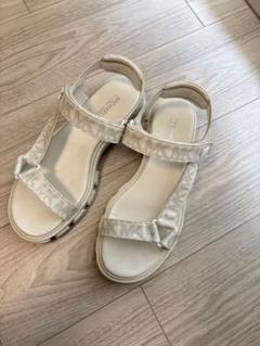 Michael Kors ホワイト PUサンダル