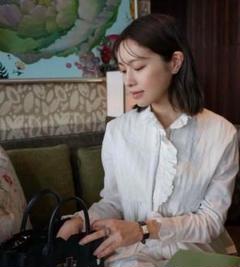 laubeblanc ブラウス　Geometric Lace Blouse Geometric Lace Blouse – L'AUBE BLANC
