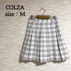 （A0892）COLZA プリーツ スカート ミニ丈 タータンチェック かわいい