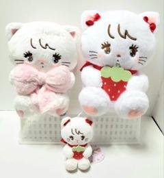 ムース　mikko characters BIG ぬいぐるみ マスコット 3種