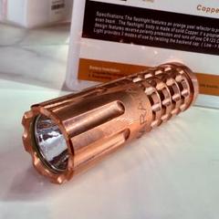 マラタック Maratac CR123 Flashlight (Rev 3) MARATAC REV 3 COPPER CR123 FLASHLIGHT – TacticalCut