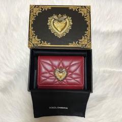 未使用✨本革✨DOLCE&GABBANA✨ドルガバ✨薔薇✨花柄✨レザー✨財布✨ 長財布 L字ファスナー イタリアンレザー 本革 レディース 薔薇