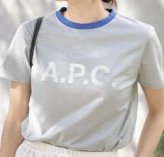 『美品』IENA A.P.C.別注 リンガーTシャツのサムネイル