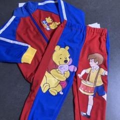 新品　100サイズ チマジロしまむらプーさんトラックジャケット トラックパンツ