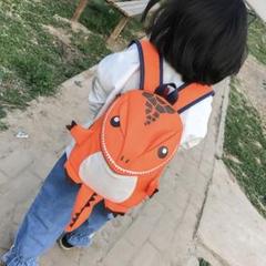 恐竜 リュック オレンジ 男の子 遠足 公園 お弁当の日 かっこいい 保育園