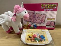 たべっ子どうぶつTHEMOVIE ポーチ 保冷バッグ　ぺがさすちゃんぬいぐるみ