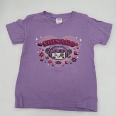 最終値下 しなこショップ Shinako キャラクターTシャツ パープル SHINAKO しなこちゃん キャラクター Tシャツ 120サイズ 紫 Y154
