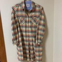 アーノルドパーマーチェックシャツ シャツワンピース