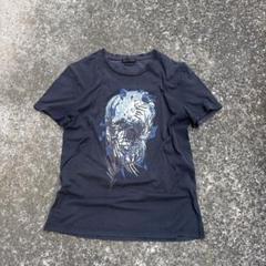 イタリア製 ALEXANDER McQueen 半袖 Tシャツ 骸骨 ドクロ