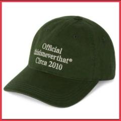正規品 thisisneverthat ネバザ キャップ グリーン 緑 帽子
