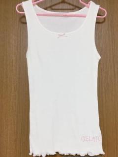 ★美品★ ジェラートピケ ピンクのタンクトップ