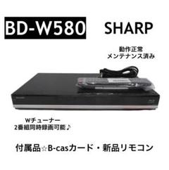 BD-S580 SHARP ブルーレイレコーダー B-CASカード付 Amazon | シャープ 500GB 1チューナー ブルーレイレコーダー