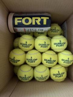 使用済みテニスボール Dunlop Fort 40球 - メルカリ
