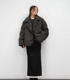 Reurie'（レウリィ） マフラー付きダウンコート ルイルエブティック RUIRUE BOUTIQUE リバーシブルダウン
