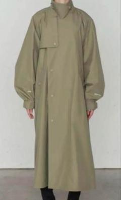 22SS HYKE PERTEX TRENCH COAT KHAKI サイズ4 2025年最新】hyke pertex trench coatの人気アイテム - メルカリ