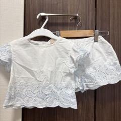 プティマイン　セットアップ　女の子　80 Tシャツ　ショートパンツ