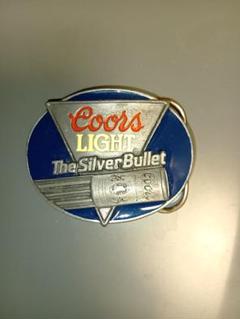 【coors】クアーズ バックル ベルト 男女兼用  超希少品 coors】クアーズ バックル ベルト 男女兼用 超希少品