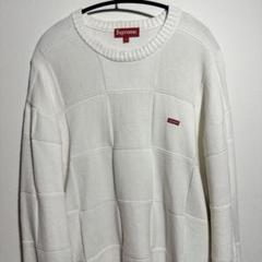 SUPREME Tonal Small Box Sweater 21SS 白 - メルカリ