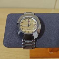 美品❣RADO　ダイヤスター　黒文字盤　レクタングル　金銀コンビ 稼動品 Yahoo!オークション -「ラドー ダイヤスター」(ら行) (ブランド