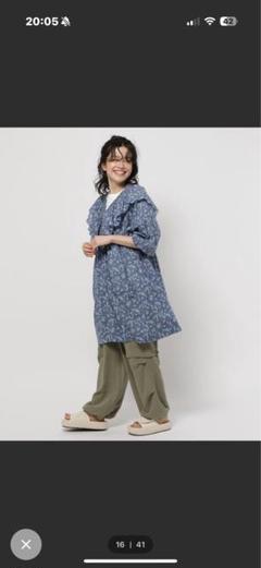 プレミアムローンフリルチュニック