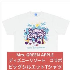 ミセス　ディズニーリゾート　コラボ　【ビッグシルエットTシャツ　白】