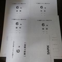 2025年最新】sapix マンスリーテスト 6年の人気アイテム - メルカリ