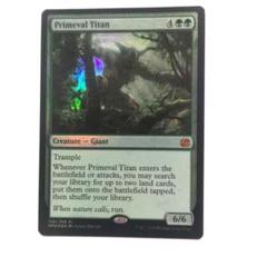 EX+](FOIL)(221)原始のタイタン/Primeval Titan《英語》【SLD】
