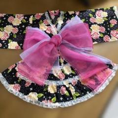 浴衣ドレス　160　花　薔薇　ギャル系　姫系　レース　量産　Y2K ♡浴衣ドレス♡ 大人M〜L 160 平成 y2k 姫ギャル 量産型 地雷系 薔薇