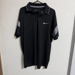 【美品】Nike Golf DRI-FIT XL ブラックポロシャツ