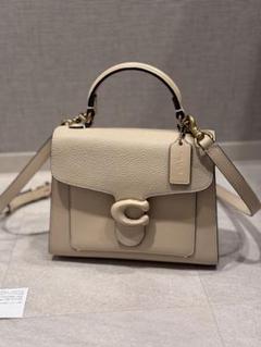 【新品未使用♪】COACH タビーショルダーバッグ20　ハンドバッグ　シルバー タビー ショルダー バッグ 20（ショルダーバッグ）｜COACH