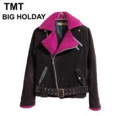 tmtレザージャケット　tmt タロンzip Schott×TMT レザージャケット7823950090 7823950090 ブラック