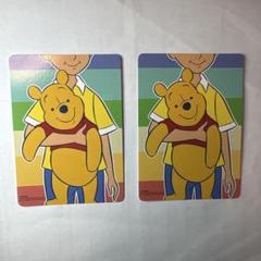 【新品】ディズニーストア　じゃんけん　お楽しみ限定カード　プーさん　2枚セット