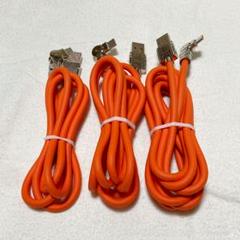 USB & USB-C ケーブル TypeC ケーブル180度回転3本セット