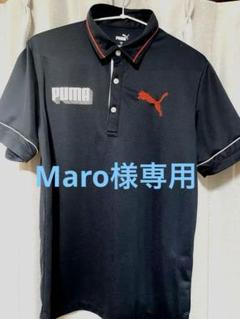 PUMA 黒　速乾ゴルフポロシャツ