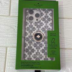 新品未使用iPhone16pro用ケイトスペード リング付スマホケース ケイトスペード iPhone16 16Plus 16Pro 16ProMax スマホケース