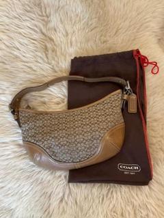 【美品】COACH ショルダーバッグ ミニシグネチャー スモールホーボー 2025年最新】コーチ ミニシグネチャー スモールホーボーの人気