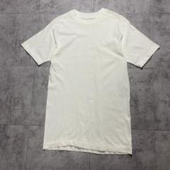 ヴィンテージ 無地 Tシャツ 白t シングルステッチ