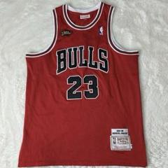 美品 mitchell&ness ミッチェル&ネス/ジョーダン 23番 L
