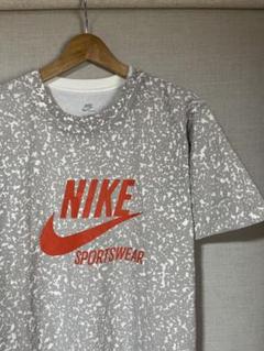 古着 NIKE プリントT ナイキ 総柄T ストリート コンクリート迷彩