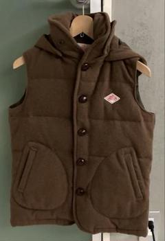 KKK様【DANTON×BEAMS】ウールモッサダウンベスト 極美品】DANTON BEAMS 別注 ウールモッサ ダウンベスト メンズL