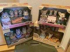 シルバニアファミリー フェネック・ハスキーファミリーセット
