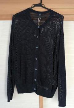 新品・未使用　NORTHERN TRUCK メッシュカーディガン L ネイビー