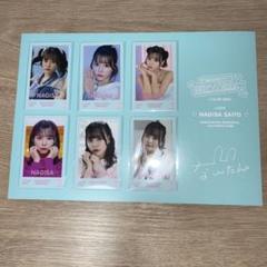 齊藤なぎさ　チェキ　証明書あり　イコラブ 🩰 𝙋 𝙍 𝙀 𝙎 𝙀 𝙉 𝙏 LARME 057オフショット🤍 《齊藤なぎさ
