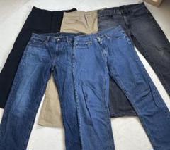 お値下げ可能‼️5点セット‼️LEVI'S Dickies ユニクロ ジーンズ