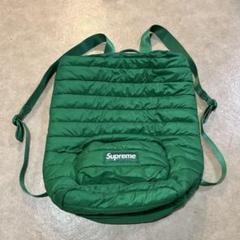 美品✨️希少色 Supreme Puffer Backpack 巾着 グリーン 美品✨️希少色 Supreme Puffer Backpack 巾着 グリーン