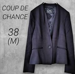 未使用品クードシャンス×中古美品マテリア セットアップ　ママスーツ　黒 公式】COUP DE CHANCE（クードシャンス）の通販 | テーラード
