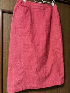 HaaT ハートイッセイミヤケ　刺繍入りホワイトフレアスカート 刺繍入りホワイトフレアスカートレース 花柄 刺繍 スカート