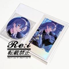 にじさんじ 星導ショウ 誕生日 2024 缶バッジ＆チェキ風カードA