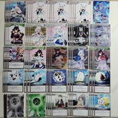 白上フブキ　ホロカ　標準全種　４コンデッキ　大神ミオ混成