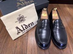 Alden 99267 Black Calfskin LHS / Penny Loafer | Alden Model